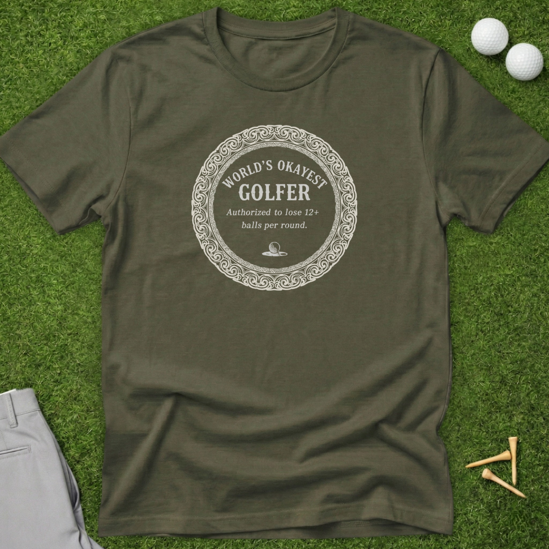 World's Okayest Golfer T-Shirt