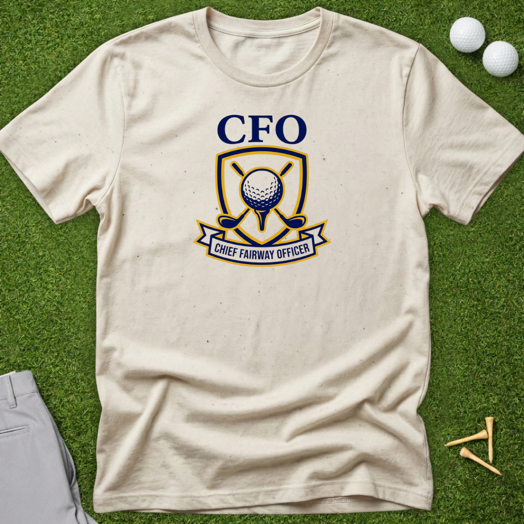 Chief Fairway Officer Badge T-Shirt