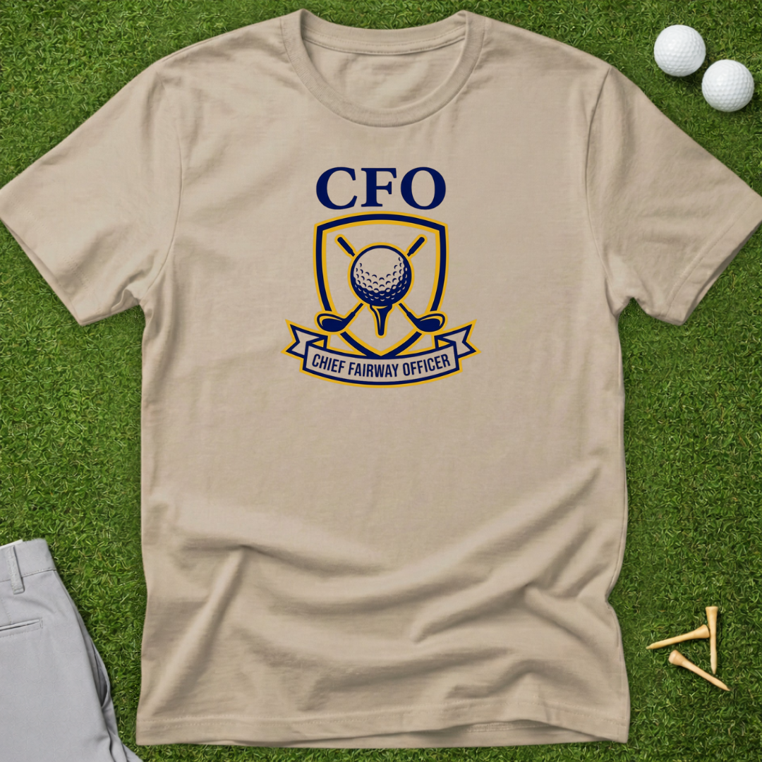 Chief Fairway Officer Badge T-Shirt